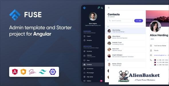 30344 Fuse v14.2.0 - Angular 13+ Admin Template 