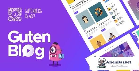 19386 Gutenblog v1.2 - Modern Blog WordPress Theme 