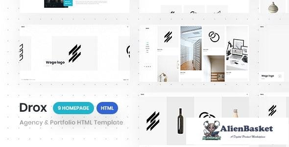 23487 Drox v1.0 - Agency & Portfolio HTML5 Responsive Template 