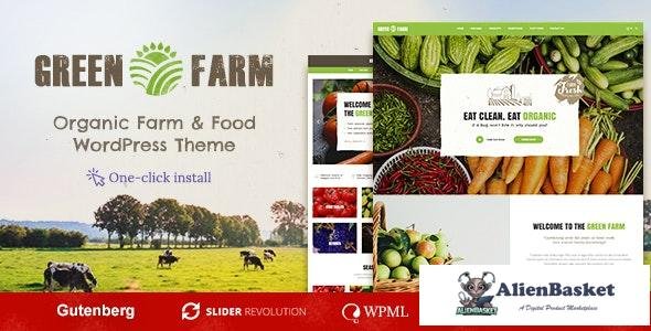 24818 Green Farm v1.1.6 - Organic Food WordPress Theme 