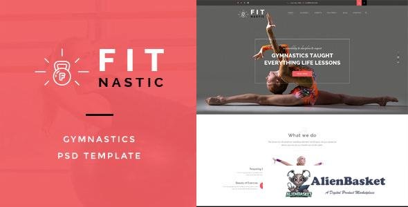 10325 Fitnastic - Gymnastic PSD Template 