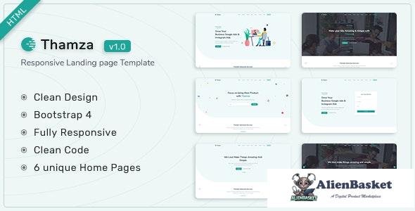 24166 Thamza v1.0 - Responsive Landing Page Template 