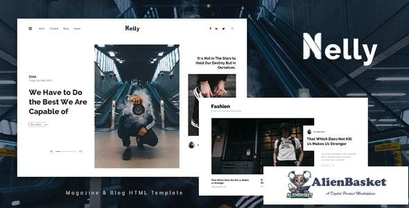 27311 Nelly v1.0 - Blog and Magazine HTML Template 