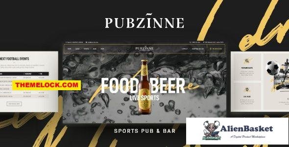 28197 Pubzinne v1.0.1 - Sports Bar WordPress Theme 