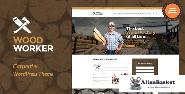 17841 WoodWorker v3.5 - Carpenter Handy Service WordPress Theme 
