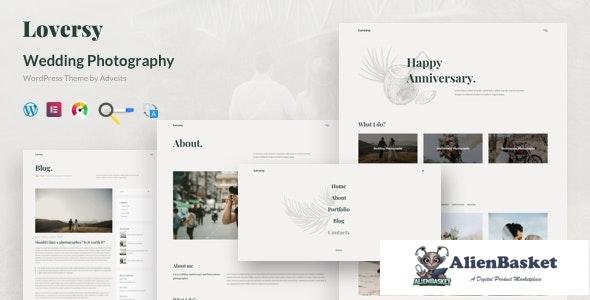 21289 Loversy v1.1.0 - Wedding Photography WordPress Theme 