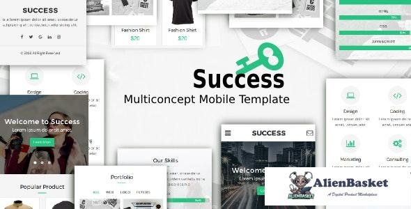 23702 Success v1.0 - Multiconcept Mobile Template 