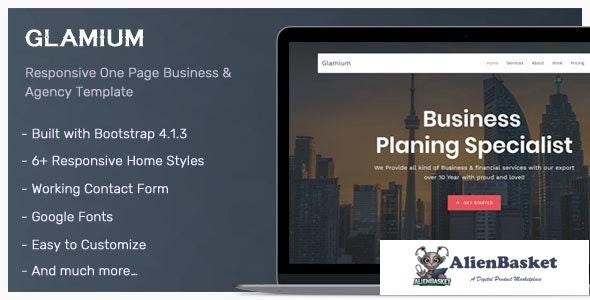 17128 Glamium v1.0 - Responsive Multipurpose HTML5 Template 