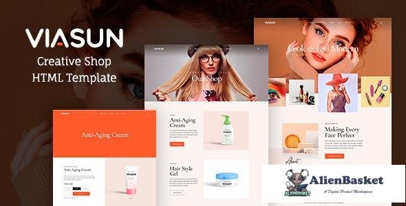 27215 Viasun v1.0 - Creative Cosmetic Store HTML 