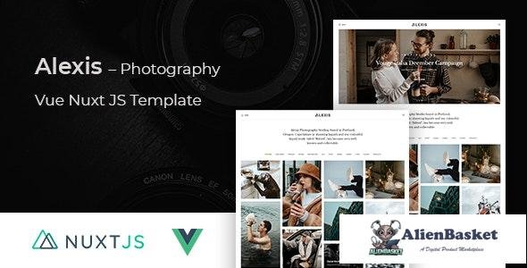 25863 Alexis v1.0 - Photography Vue Nuxt JS Template 