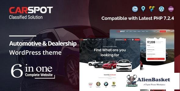 18466 CarSpot v2.2.0 – Automotive Car Dealer Wordpress Classified Theme 