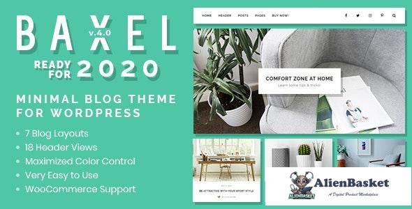 19330 Baxel v4.0 - Minimal Blog Theme for WordPress 