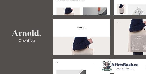 18476 Arnold v1.7.8 - Minimal Portfolio WordPress Theme 