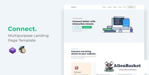 21900 Connect v1.0 - Multipurpose Landing Page Template 