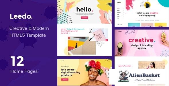 21513 Leedo v1.0 - Modern, Colorful & Creative Portfolio HTML5 Template 