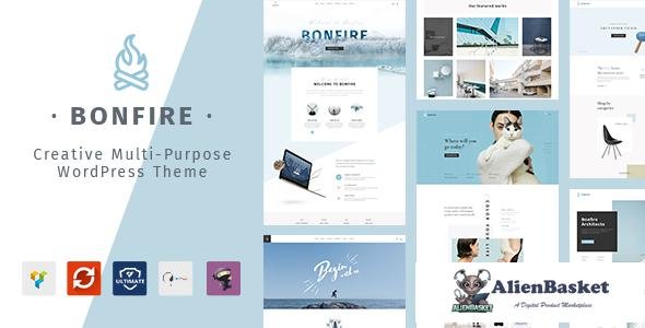 13768 Bonfire v1.6.0 - Creative Multipurpose WordPress Theme 