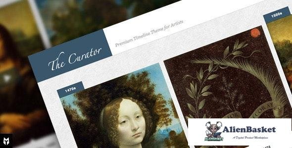 25936 The Curator v1.4.9.3 - Premier WP Timeline Theme for Artists 