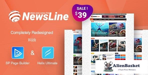 18180 Newsline v3.1 - Responsive Magazine Joomla Template 