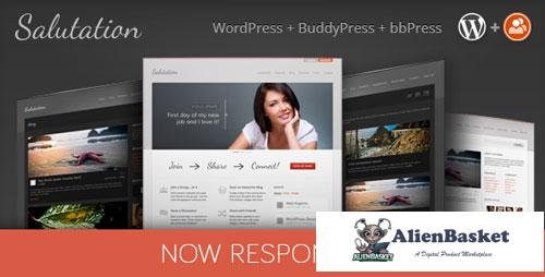 10180 Salutation v3.0.17 - Themeforest Responsive WP + BuddyPress 