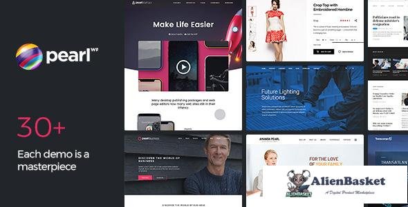 16678 Pearl WP v3.0.3 - Corporate Business WordPress Theme 