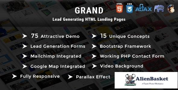 21333 Grand v1.0 - Lead Generating HTML Landing Pages 