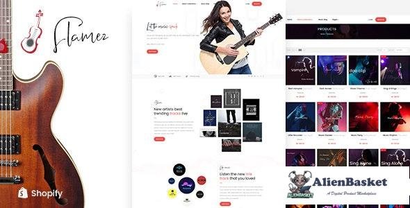 29175 Flamez v1.0 - Music Store Shopify Theme 