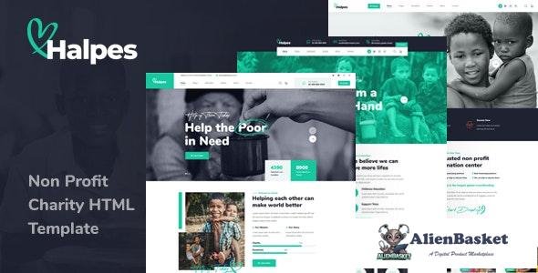 26000 Halpes v1.0 - Non Profit Charity HTML Template 