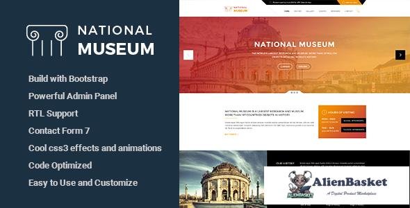 10901 Museum v2.0.2 - Responsive WordPress Theme 