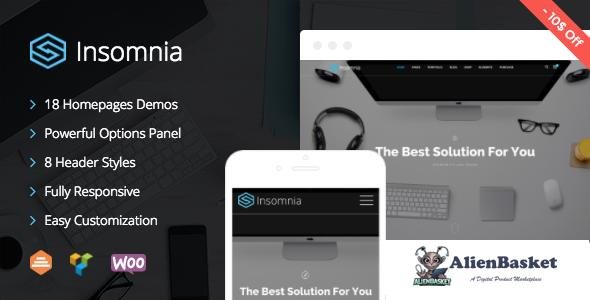 10941 Insomnia v1.1.5 - Beautiful and Modern Creative Theme 