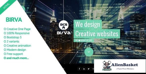 17764 Birva v2.0 - Creative One Page Theme 