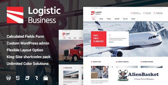 10348 Logistic Business v1.0.8 - Transport & Trucking Logistics Wordpress Theme 