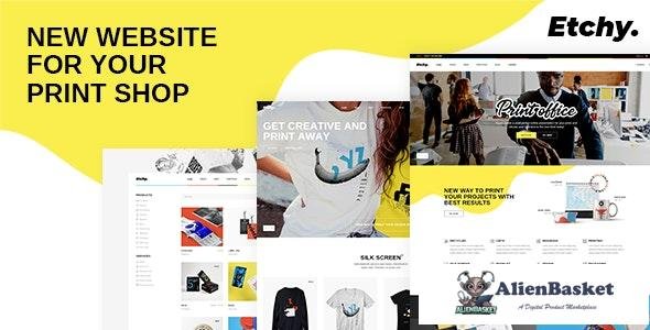 21794 Etchy v1.0 - Print Shop WordPress Theme 