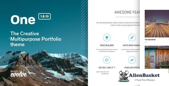 18493 One v1.8.10 - The Creative Multipurpose Portfolio theme 