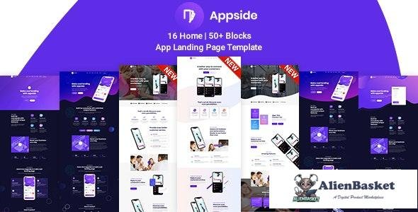 19465 Appside v1.0 - App Landing Page 