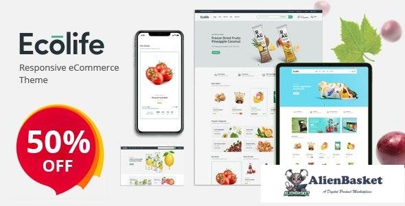 20791 Ecolife v1.0 - Organic, Food, Cosmetic & Multipurpose Opencart Theme 
