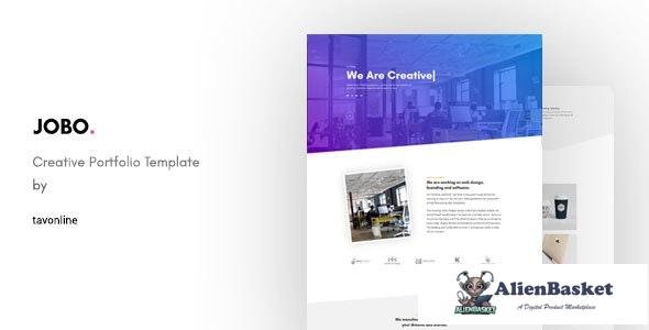 16633 Jobo - Creative Portfolio HTML Template 