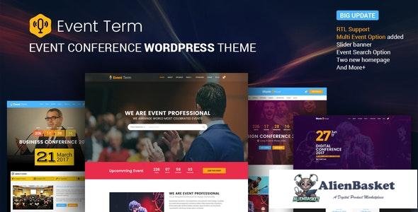 17577 Event Term v4.0.7 - Multiple Conference WordPress Theme 