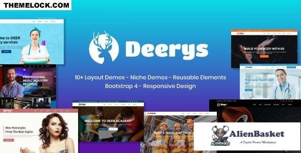 20873 Deerys v1.0 - Responsive Multi-Purpose HTML Template 