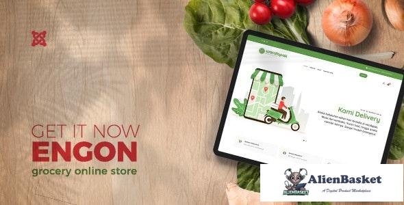 25184 Engon v1.0 - Grocery Online Store Templates 