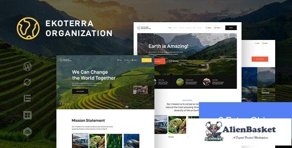 21326 Ekoterra v1.0.0 - NonProfit & Ecology WordPress Theme 