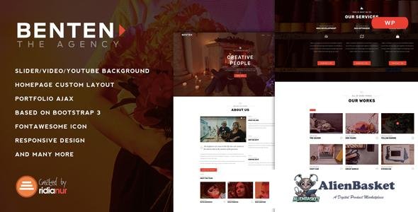 12640 Benten v1.1 - Responsive One Page Portfolio Theme 