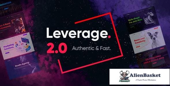 26195 Leverage v2.1.1 - Creative Agency & Portfolio WordPress Theme 