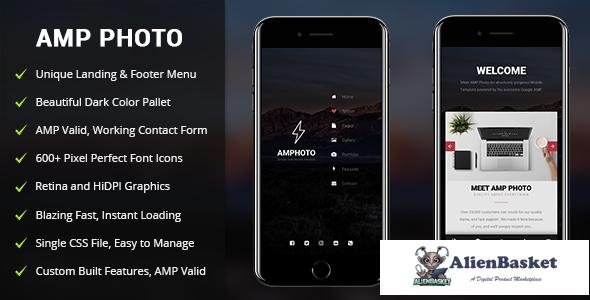 11514 AMP Photo - Mobile Google AMP Template 