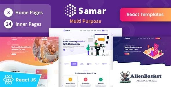 26951 Samar v1.0 - Creative Agency React Template 