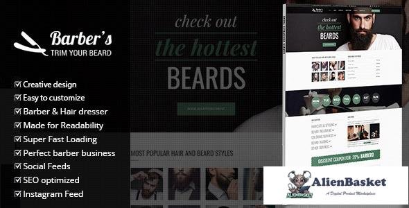 13046 Barber v1.6 - WordPress Theme for Barbers & Hair Salons 