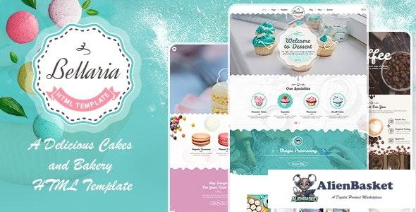 19337 Bellaria v1.0 - A Delicious Cakes and Bakery HTML Template 