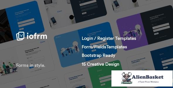 10681 Iofrm - Login and Register Form Templates 