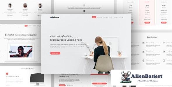 17125 Vakavia v1.0 - Multipurpose Landing Page Template 