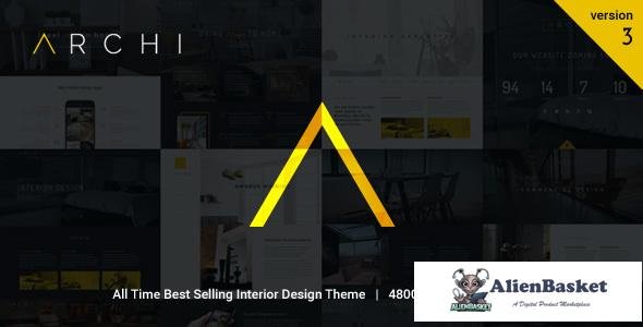 10233 Archi v3.8.5 - Interior Design WordPress Theme 