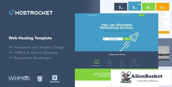 15704 Hostrocket WHMCS & HTML Template (19 Feb 2019 Ready for WHMCS 7.7.1) 